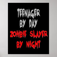 Zombie Slayer Teenager