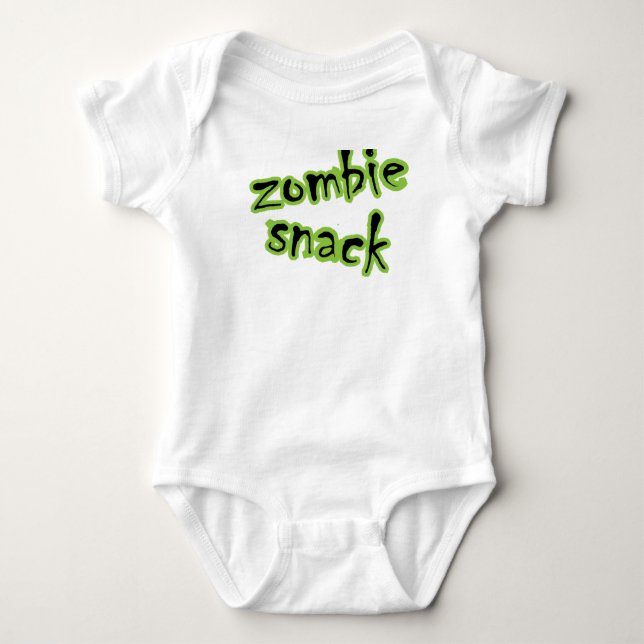 zombie_snack baby strampler (Vorderseite)
