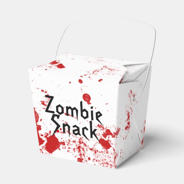 Zombie Snack Geschenkschachtel (Vorderseite)