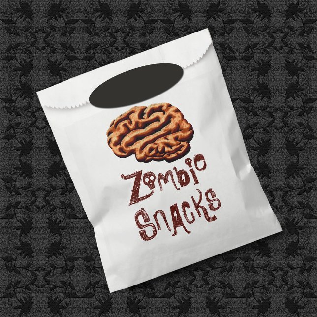Zombie Snacks Halloween Geschenktütchen (Von Creator hochgeladen)
