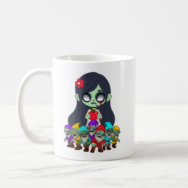 Zombie Snow White Kaffeetasse (Links)