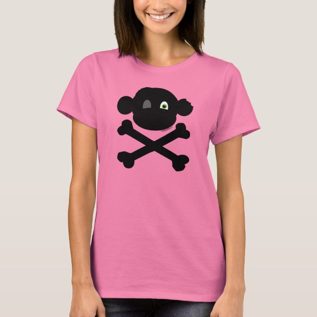 Zombie Sock Monkey T-Shirt (Vorderseite)