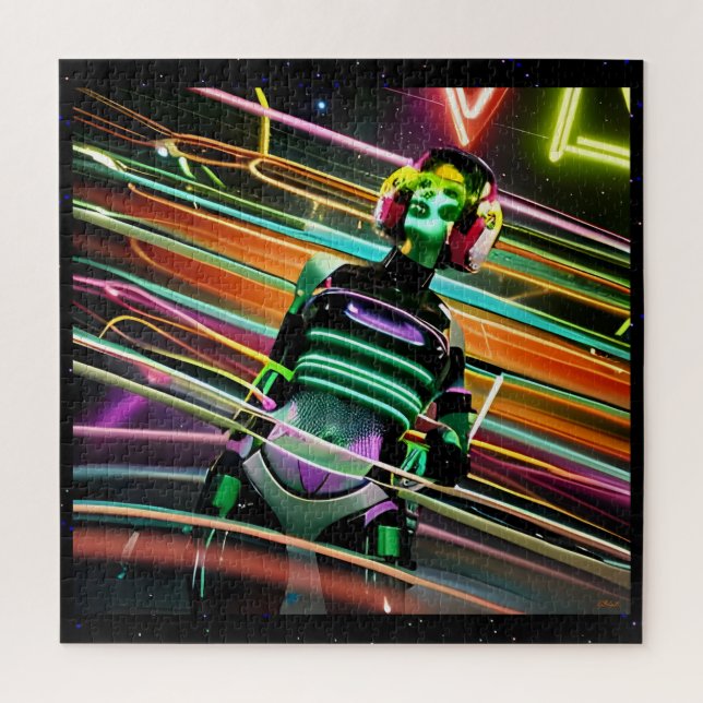 Zombie Space Disco Puzzle (Vertikal)