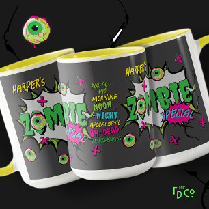 Zombie Special Ghoulishshire Spaß Personalisiert Tasse