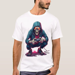 Zombie-Spieler � Lustiges Halloween-Gaming-Shirt T-Shirt