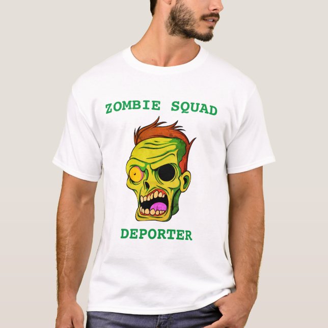 Zombie Squad Deporter T - Shirt (Vorderseite)