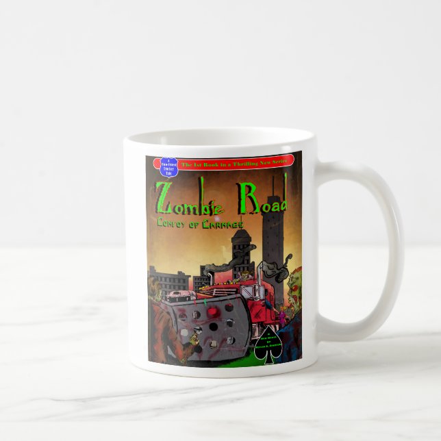 Zombie-Straßen-Kaffeetasse Tasse (Rechts)