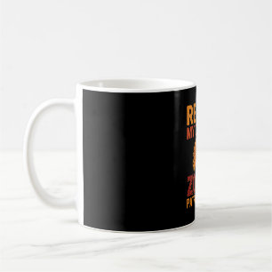 Zombie-Streifenhörnchen-Halloween Kaffeetasse