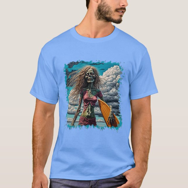 Zombie Surfer Girlfriend T-Shirt (Vorderseite)