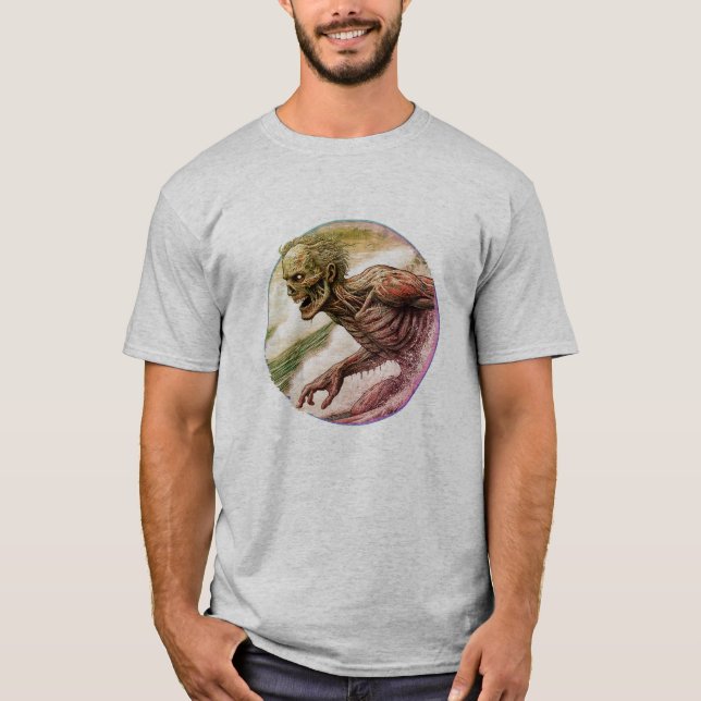 Zombie Surfer T-Shirt (Vorderseite)