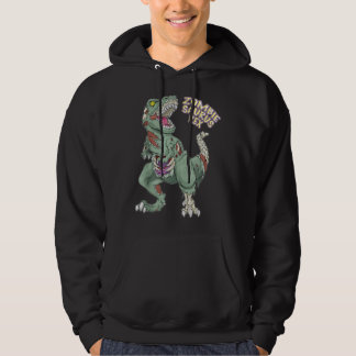 Zombie T Rex Dino Halloween Dinosaur Zombie Saurus Hoodie