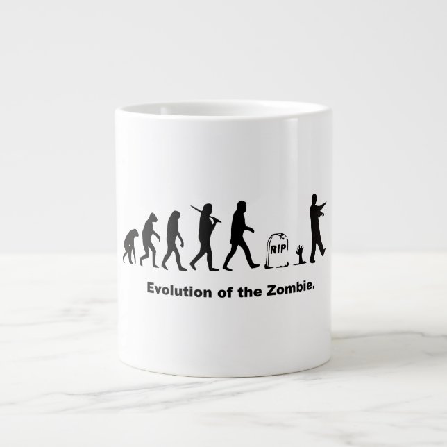Zombie-Tasse Jumbo-Tasse (Vorderseite)