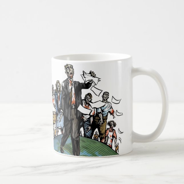 Zombie-Tasse Kaffeetasse (Rechts)