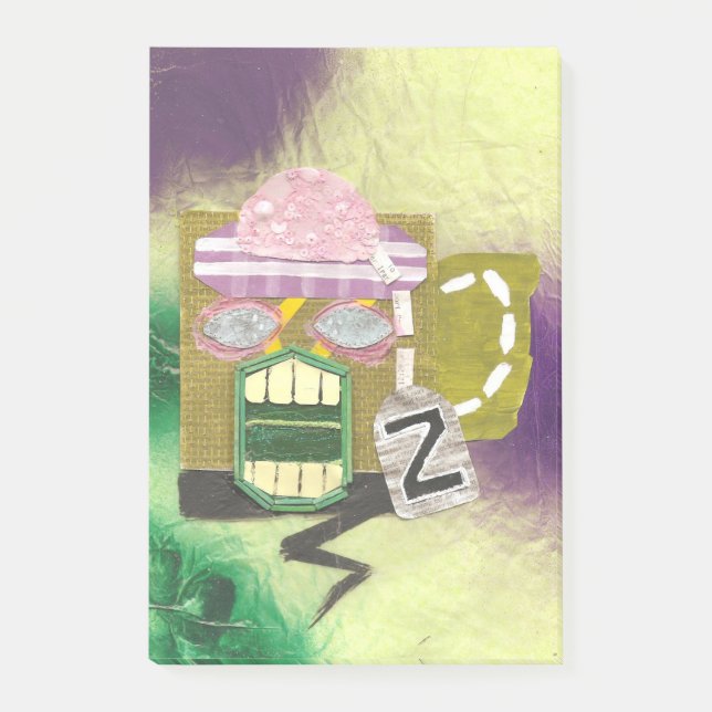 Zombie-Tassen-Post-Itanmerkungen Post-it Klebezettel (Vorderseite)