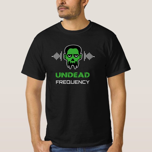 Zombie-Techno-Rave T-Shirt (Vorderseite)