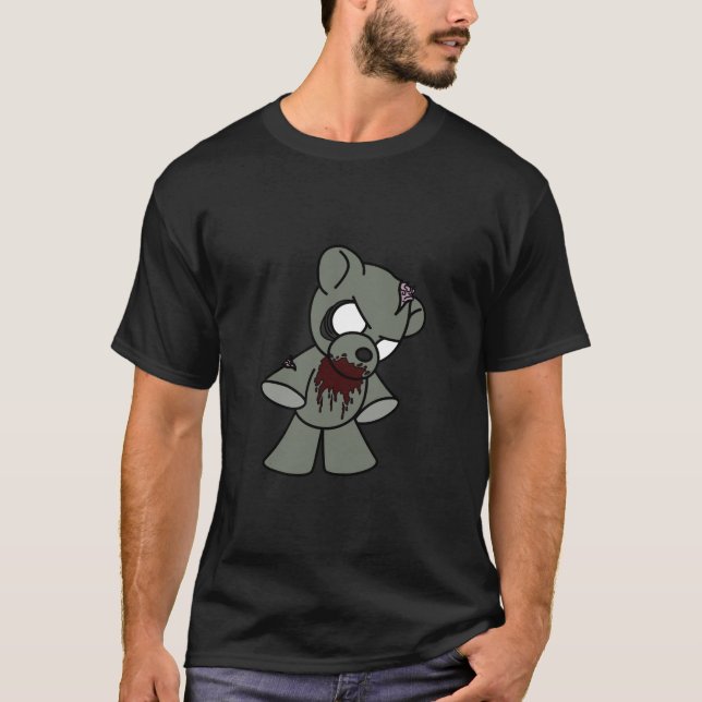Zombie-Teddybär T-Shirt (Vorderseite)