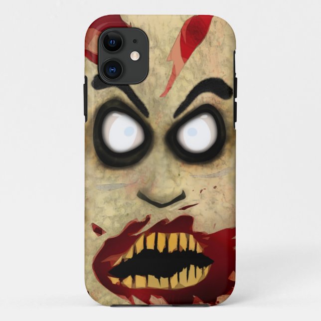 Zombie-Telefon Case-Mate iPhone Hülle (Rückseite)