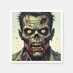 Zombie Themed Halloween-Party Serviette