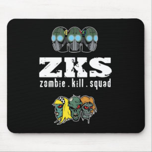 Zombie-Tötungs-Gruppe Mousepad