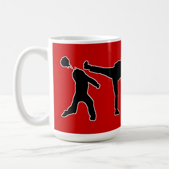Zombie-Training Tasse (Links)
