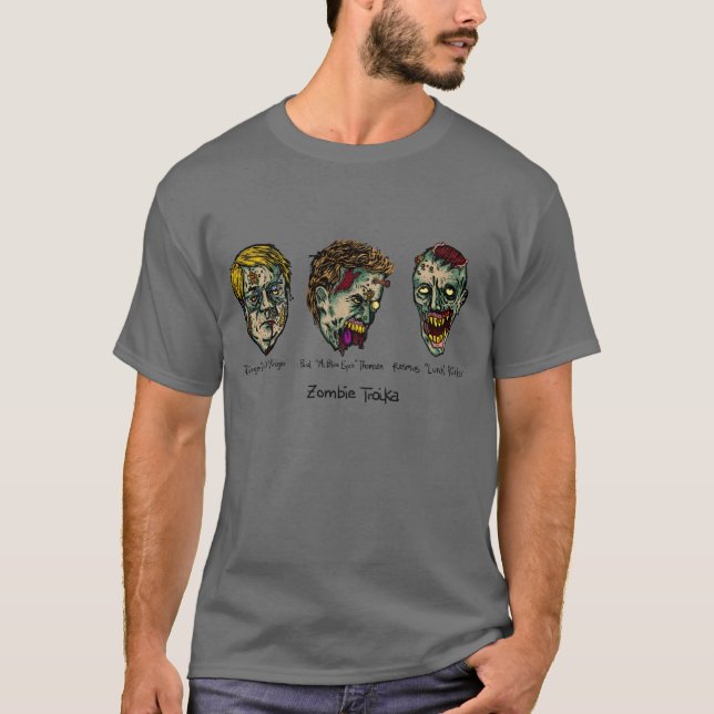 Zombie-Troika-Trio T-Shirt (Vorderseite)