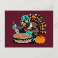 Zombie Turkey Will Pumpkin Pie