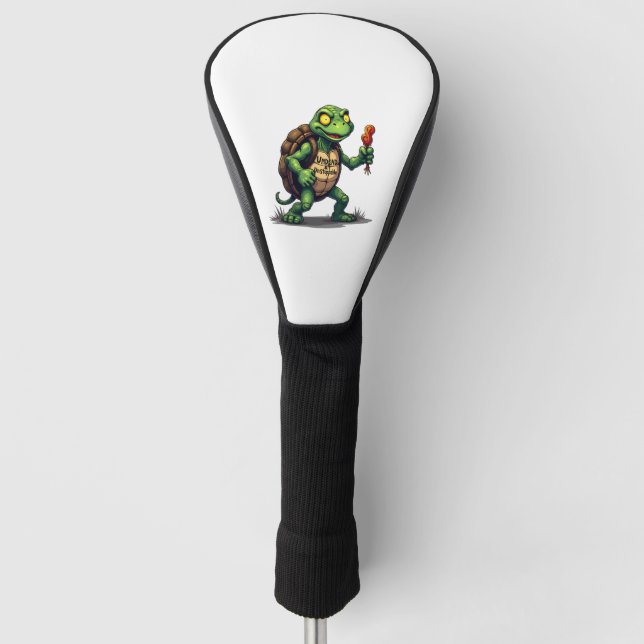 Zombie Turtle Golf Headcover (Vorderseite)