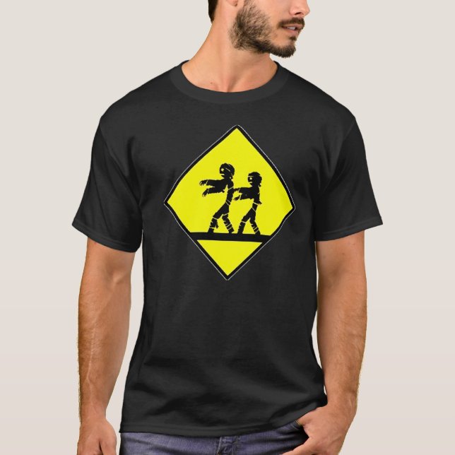 Zombie-Überfahrt T-Shirt (Vorderseite)