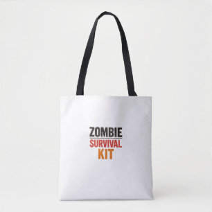 Zombie-Überlebenskit – Minimalistische Vintage-Typ