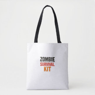 Zombie-Überlebenskit – Minimalistische Vintage-Typ