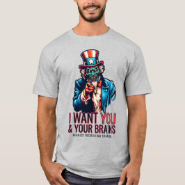 Zombie Uncle Sam T-Shirt