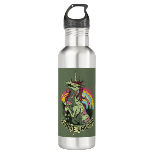 Zombie unicorn edelstahlflasche