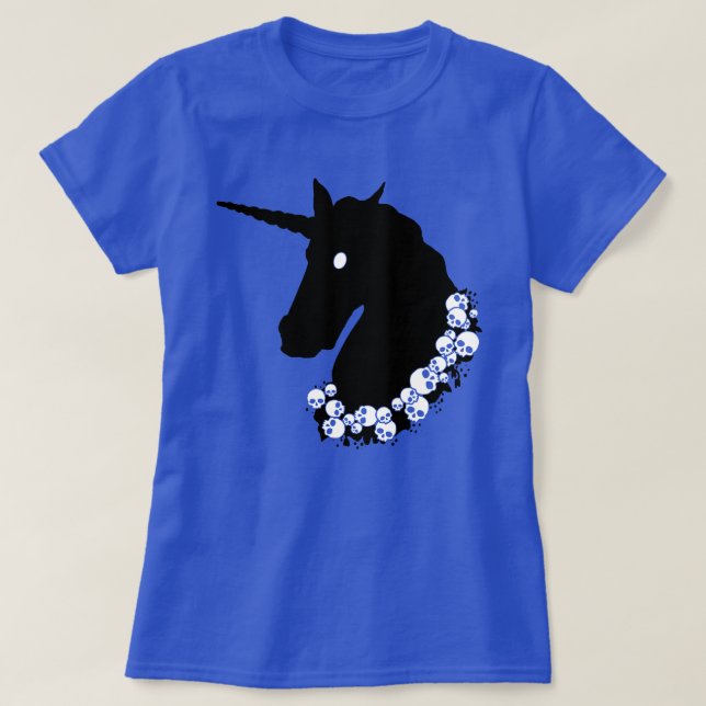 Zombie Unicorn T - Shirt (Design vorne)