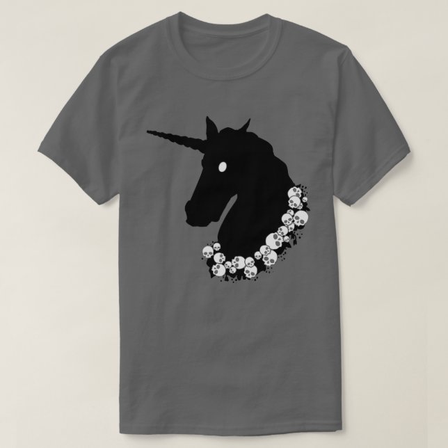 Zombie Unicorn T - Shirt (Design vorne)