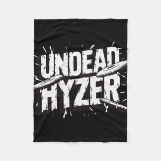 Zombie Untote Hyzer Lustige Disc Golf Zombie Liebh Fleecedecke