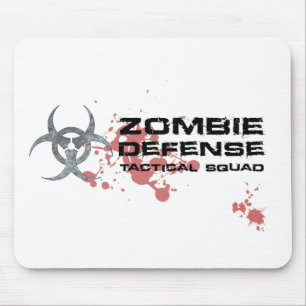Zombie-Verteidigungs-taktisches Gruppe mousepad