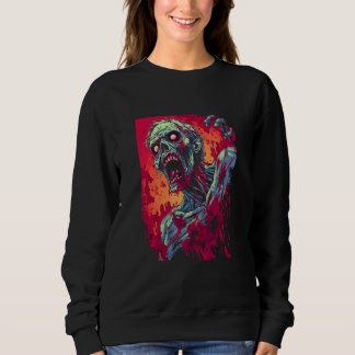 Zombie von Haunted Horror Halloween 2 Sweatshirt