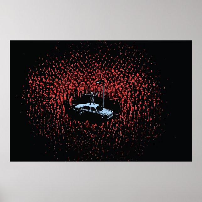 Zombie Wahnsinn Schöne Künste Poster (Vorne)