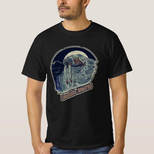 Zombie Walrus Original T-Shirt (Vorderseite)