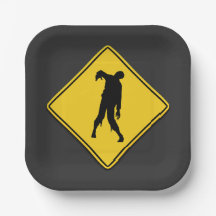 Zombie Warning Halloween