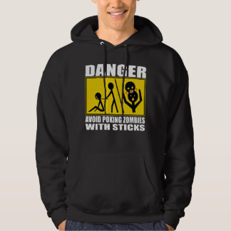 Zombie-Warnung Hoodie