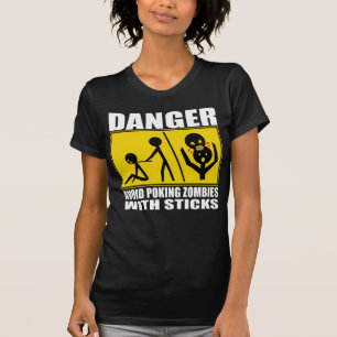 Zombie-Warnung T-Shirt