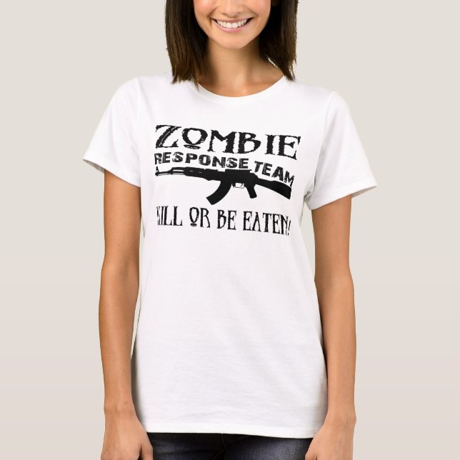 Zombie-Warteteam-Aussenseitert-shirt T-Shirt (Vorderseite)