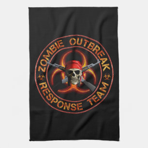 Zombie-Warteteam Geschirrtuch