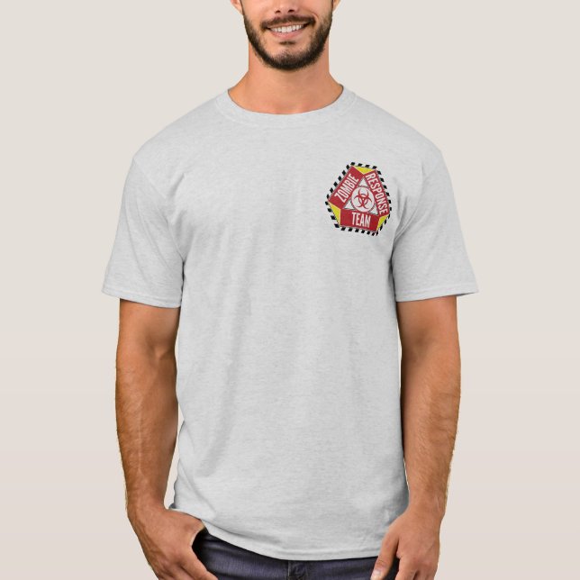 Zombie-Warteteam (Licht) T-Shirt (Vorderseite)