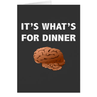 Zombie Was ist zum Abendessen?