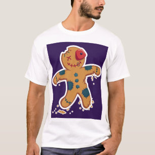 Zombie-Weihnachtsmann-T-Shirt T-Shirt