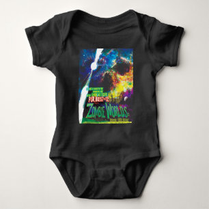 Zombie-Welten Halloween-Galaxie des Grauens Baby Strampler
