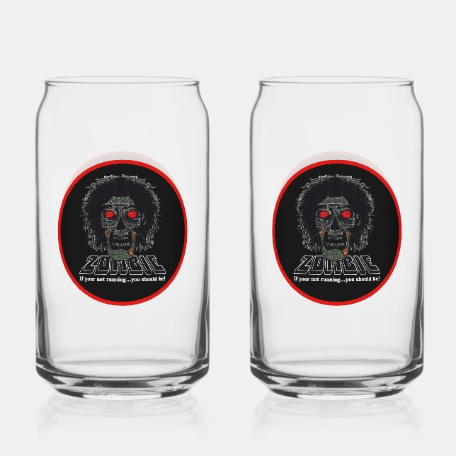ZOMBIE - wenn Sie nicht laufen, sollten Sie Dosenglas (Vorderseite)