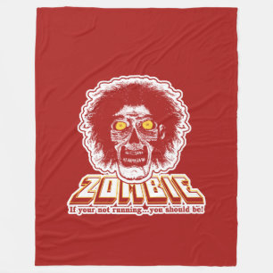 ZOMBIE, wenn Sie nicht laufen, sollten Sie rot sei Fleecedecke